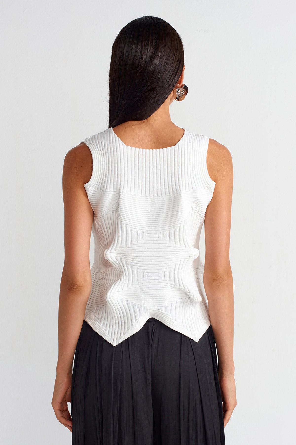 Off White Origamik Knit Top-Y251011029